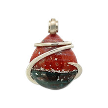 Ocean Jasper Pendant Necklace (M1464)