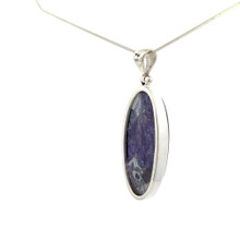 Charoite Pendant Necklace (SB1049)