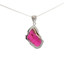 Watermelon Tourmaline Topaz Pendant (SB2217)