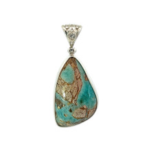 Hemimorphite Pendant Necklace (SE1080)