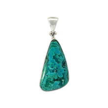 Chrysocolla Pendant Necklace (FA1037)