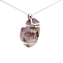 Amethyst Crystal Pendant Necklace (SE1040)