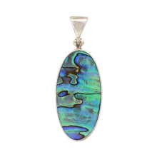 Abalone Shell Pendant Necklace (SB1252)