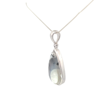 Dendritic Opal Pendant Necklace (M1379)