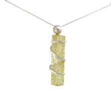 Heliodor Crystal Pendant Necklace (SE1139)