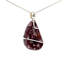 Lepidolite Coconut Pendant (SB1301)