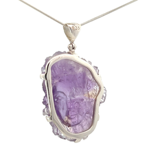 Carved Ametrine Pendant Necklace (SB2629)