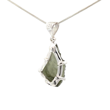 Moldavite Crystal Pendant Necklace (SB1190)