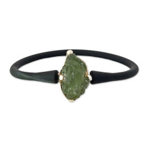 Moldavite Silicone Bracelet (SB1140)