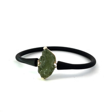 Moldavite Silicone Bracelet (SB1140)