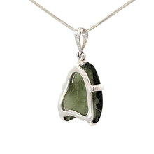 Polished Moldavite Crystal Pendant (SB1718)