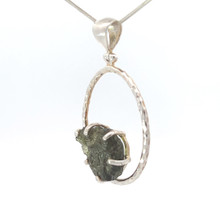 Moldavite Pendant Necklace (SB3122)