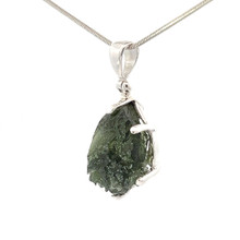 Moldavite Crystal Pendant Necklace (SB1199)