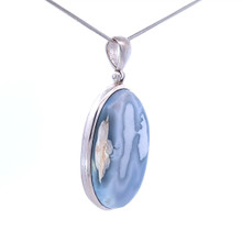 Denim Blue Opal Pendant (SB3147)