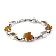 Zincite Citrine Topaz Tennis Bracelet (SB3232)