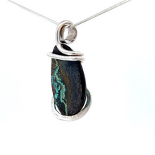 Shattuckite Pendant Necklace (M1479)