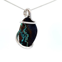 Shattuckite Pendant Necklace (M1479)
