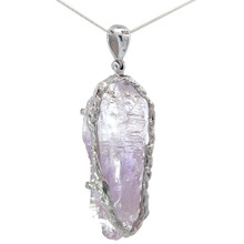 Amethyst Crystal Pendant Necklace (SB3240)