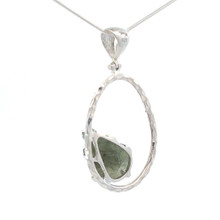 Moldavite Crystal Pendant Necklace (SB1006)