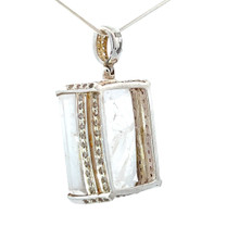 Manifestation Quartz Topaz Pendant (SB1720)