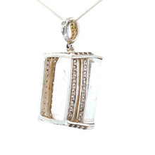 Manifestation Quartz Topaz Pendant (SB1720)
