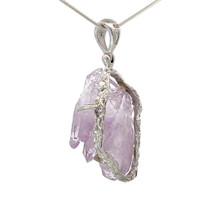 Amethyst Crystal Pendant Necklace (SB3281)