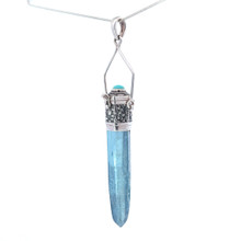 Aqua Aura Turquoise Pendant (SB2884)