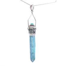 Aqua Aura Turquoise Pendant (SB2884)