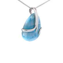 Larimar Pendant Necklace (SB2636)