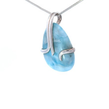 Larimar Pendant Necklace (SB2636)