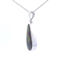 Ammolite Pendant Necklace (SE1039)