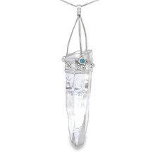 Tibetan Himalayan Quartz Pendant (SB3110)