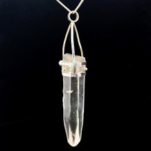 Tibetan Himalayan Quartz Pendant (SB3110)