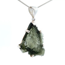 Moldavite Pendant Necklace (SB1213)