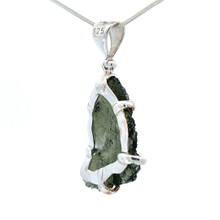 Moldavite Pendant Necklace (SB1213)