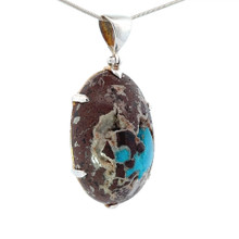 Cavansite Pendant Necklace (SB1827)
