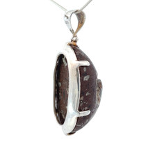 Cavansite Pendant Necklace (SB1827)