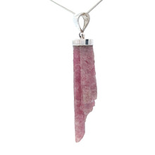 Pink Tourmaline Pendant Necklace (SB1101)