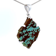 Nevada Turquoise Pendant Necklace (SB3343)