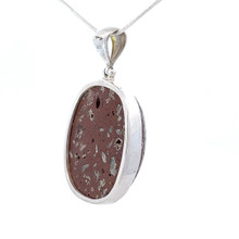 Cavansite Pendant Necklace (SB1731)