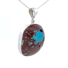 Cavansite Pendant Necklace (SB1731)
