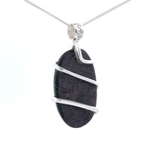 Hypersthene Pendant Necklace (SE1442)