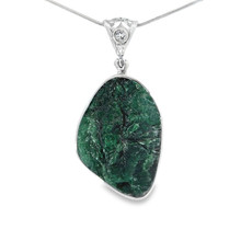 Fuchsite Pendant Necklace (AE1091)