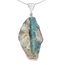 Aquamarine Pendant Necklace (SB3354)