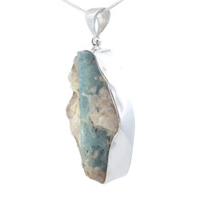 Aquamarine Pendant Necklace (SB3354)