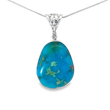 Turquoise Pendant Necklace (SE1324)
