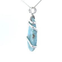 Larimar Pendant Neckalce (SE1155)