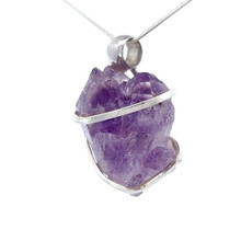 Amethyst Crystal Pendant (SE1781)