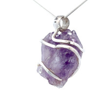 Amethyst Crystal Pendant (SE1781)