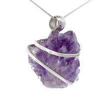 Amethyst Crystal Pendant (SE1781)